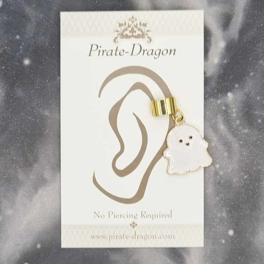 Ghost - Non-Pierced Earcuff (EC4407)