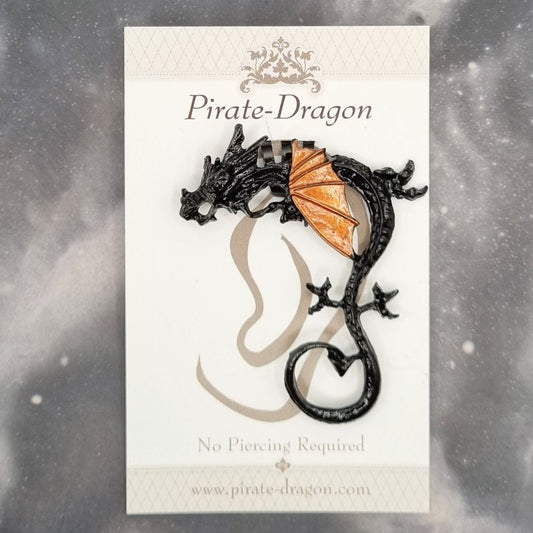 Random Colour Big Wing Dragon Non-Pierced Ear Cuff (EC9018)