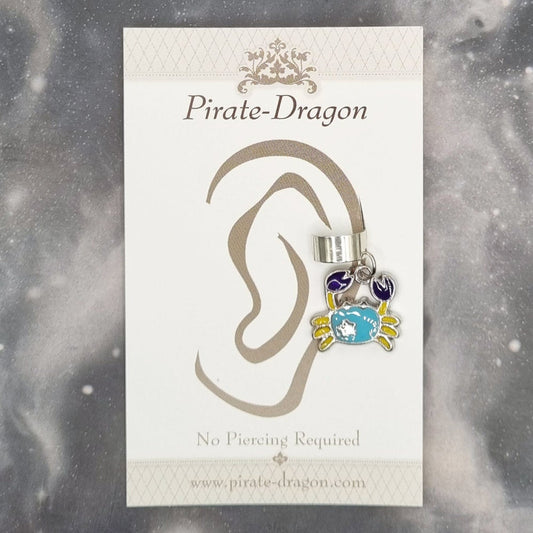 Crab Non-Pierced Ear Cuff (EC9536)