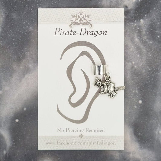 Silver Witch Non-Pierced Ear Cuff (EC9633)